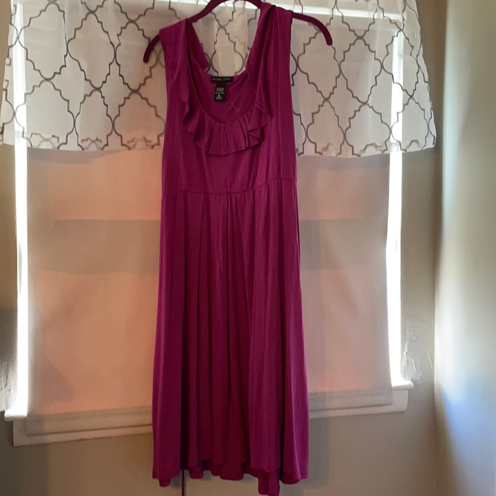 Fushia New York and co dress .